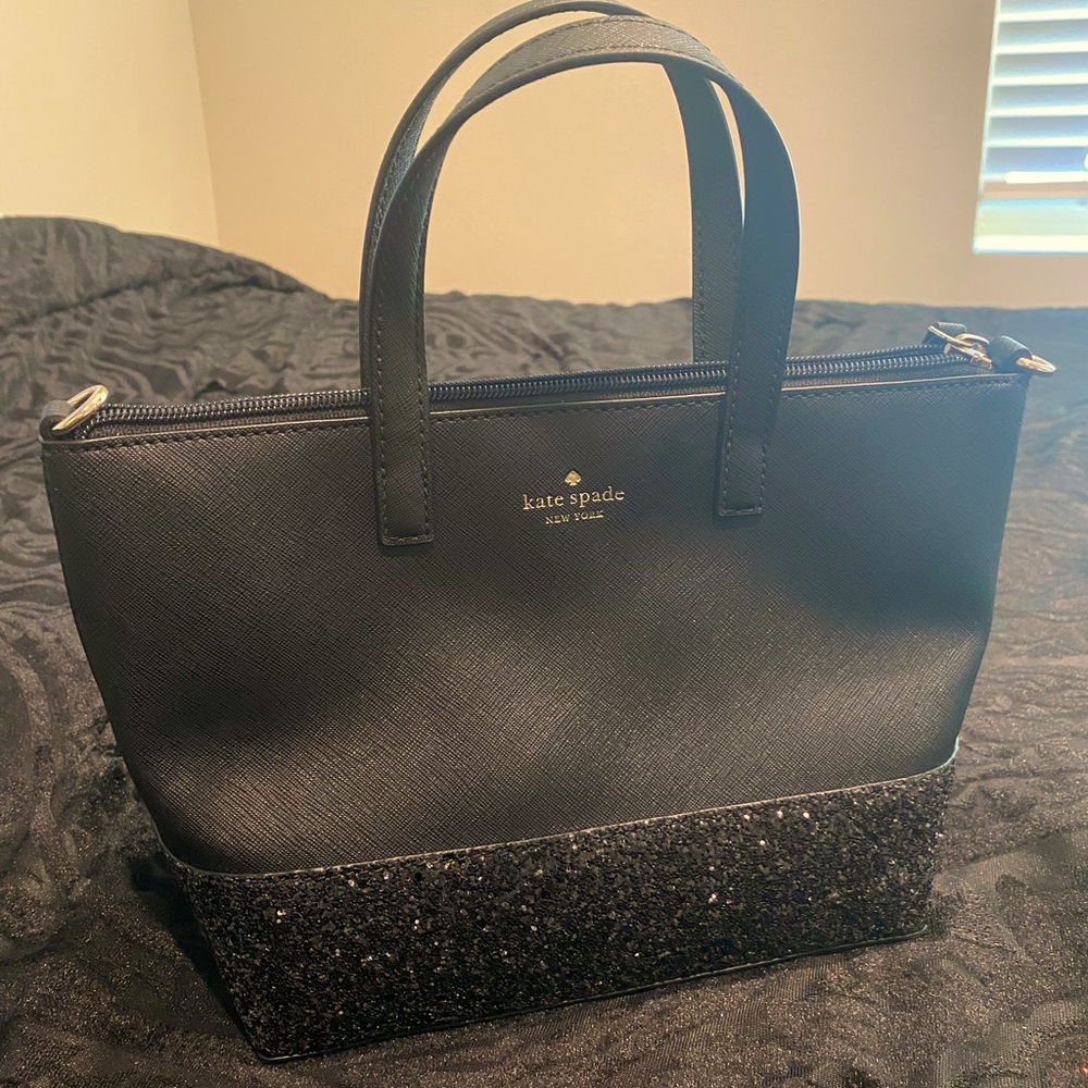Authentic Kate Spade Greta Court Glitter Ina Satchel